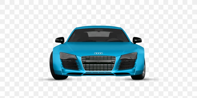 Audi R8 Concept Car Motor Vehicle Bumper, PNG, 1004x500px, Audi R8, Audi, Automotive Design, Automotive Exterior, Blue Download Free