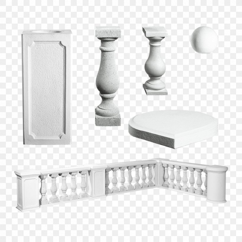 Baluster Stairs Concrete Marble, PNG, 1200x1200px, Baluster, Concrete, Experience, Furniture, Marble Download Free