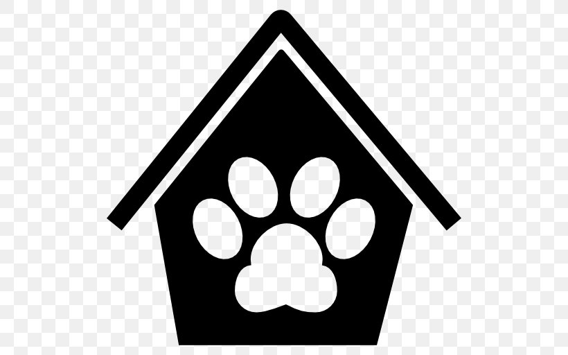 Pet Sitting Bowzer's B & B Kennels Dog Houses, PNG, 512x512px, Pet Sitting, Black, Black And White, Cat, Dog Download Free