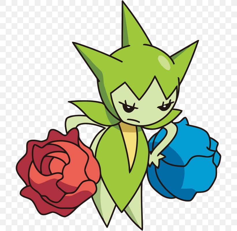 PokÃ©mon Platinum Roselia Pikachu Roserade PNG