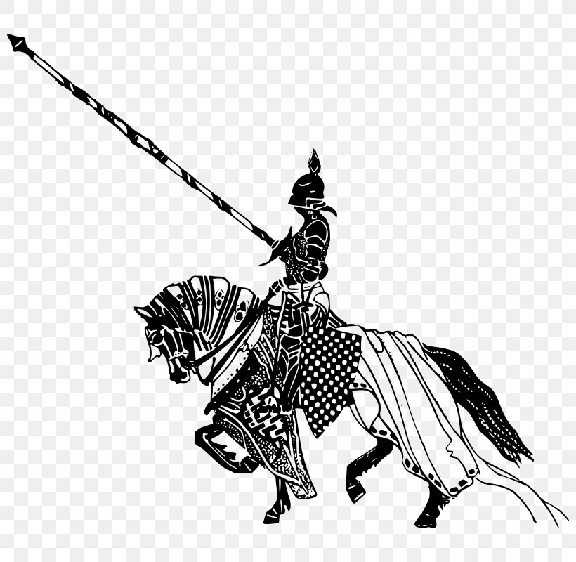 Black Knight Clip Art, PNG, 800x800px, Knight, Armour, Art, Black And White, Black Knight Download Free