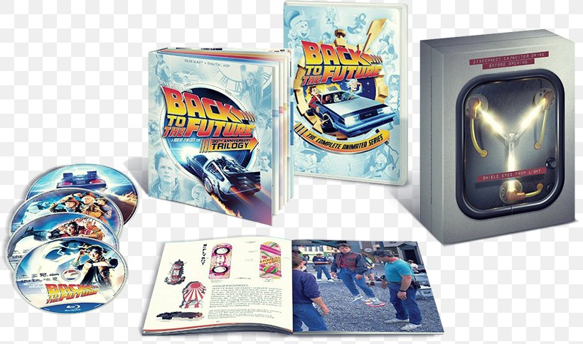 Dr. Emmett Brown Back To The Future: The Game George McFly Blu-ray Disc, PNG, 816x484px, Dr Emmett Brown, Back To The Future, Back To The Future Part Ii, Back To The Future The Game, Bluray Disc Download Free