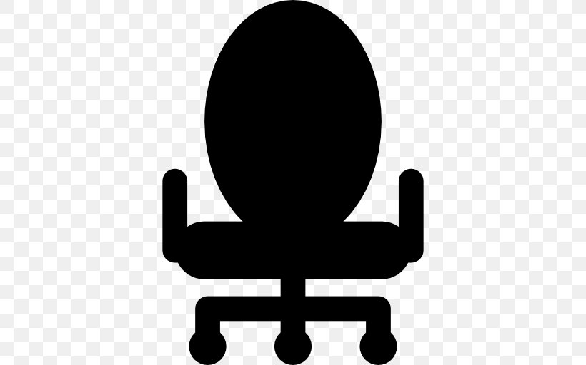 Office & Desk Chairs Furniture Study Seat, PNG, 512x512px, Chair, Black And White, Com, Desk, Furniture Download Free