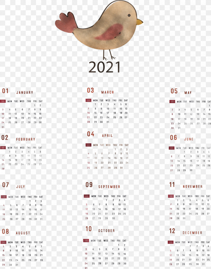 Printable 2021 Yearly Calendar 2021 Yearly Calendar, PNG, 2344x3000px, 2021 Yearly Calendar, Calendar System, Meter Download Free