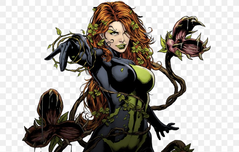 Poison Ivy Batman Commissioner Gordon Bane Flash, PNG, 1090x693px, Watercolor, Cartoon, Flower, Frame, Heart Download Free