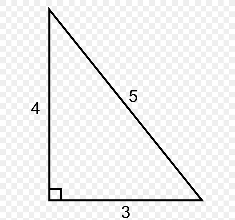 Right Triangle Trigonometry Pythagorean Theorem Mathematics, PNG, 728x768px, Right Triangle, Area, Black, Black And White, Coseno Download Free