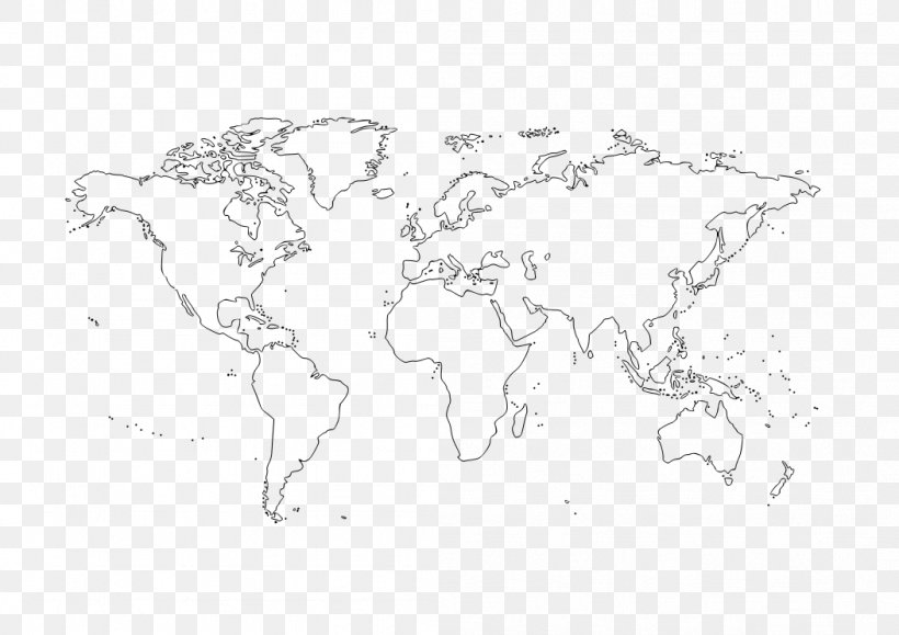 World Map Globe Blank Map, PNG, 1052x744px, World, Area, Artwork, Black And White, Blank Map Download Free