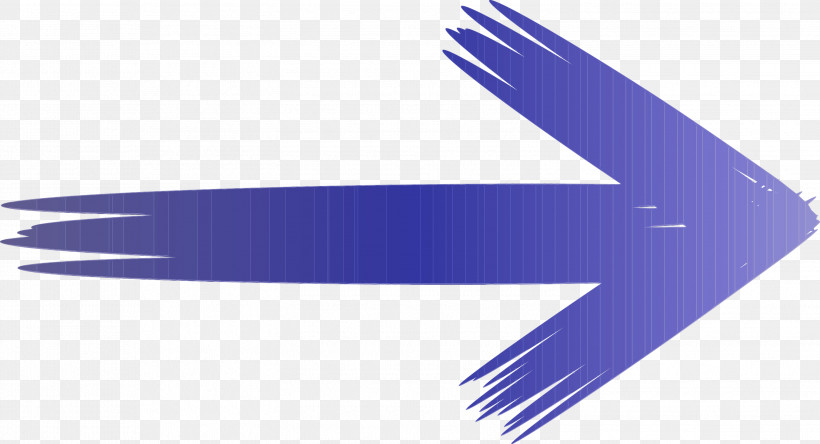 Arrow, PNG, 2999x1626px, Brush Arrow, Arrow, Electric Blue, Logo, Paint Download Free