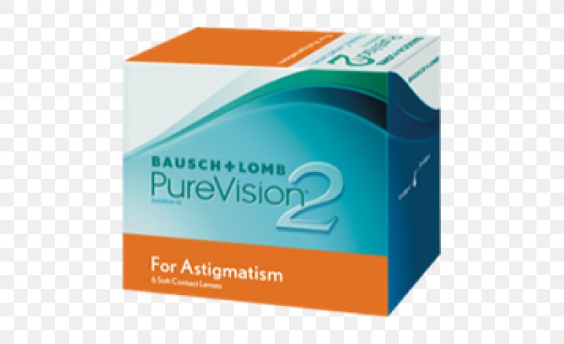 PureVision 2 HD Astigmatism Contact Lenses Bausch + Lomb PureVision Toric, PNG, 500x500px, 1day Acuvue Moist For Astigmatism, Purevision 2 Hd, Acuvue Oasys 2week For Presbyopia, Astigmatism, Bauschlomb Download Free