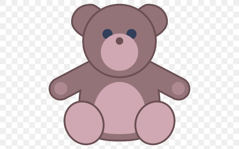 Teddy Bear, PNG, 512x512px, Teddy Bear, Brown, Cartoon, Nose, Pink Download Free