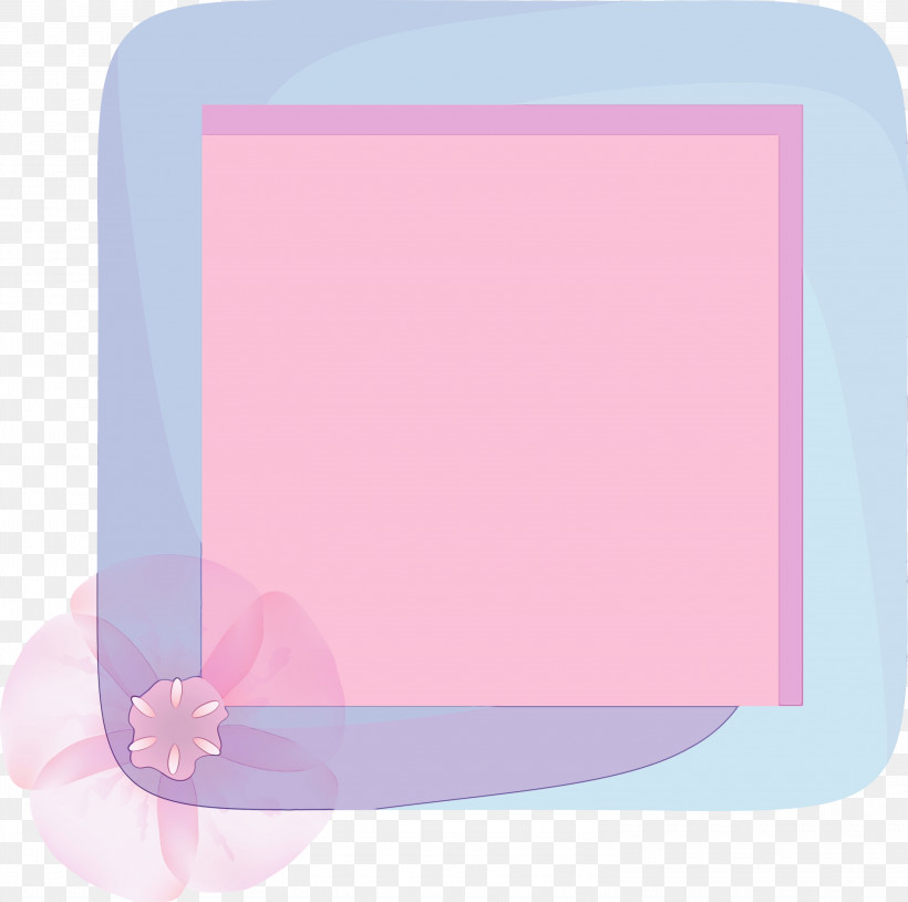 Picture Frame, PNG, 3000x2979px, Flower Photo Frame, Film Frame, Flower Frame, Geometry, Lavender Download Free