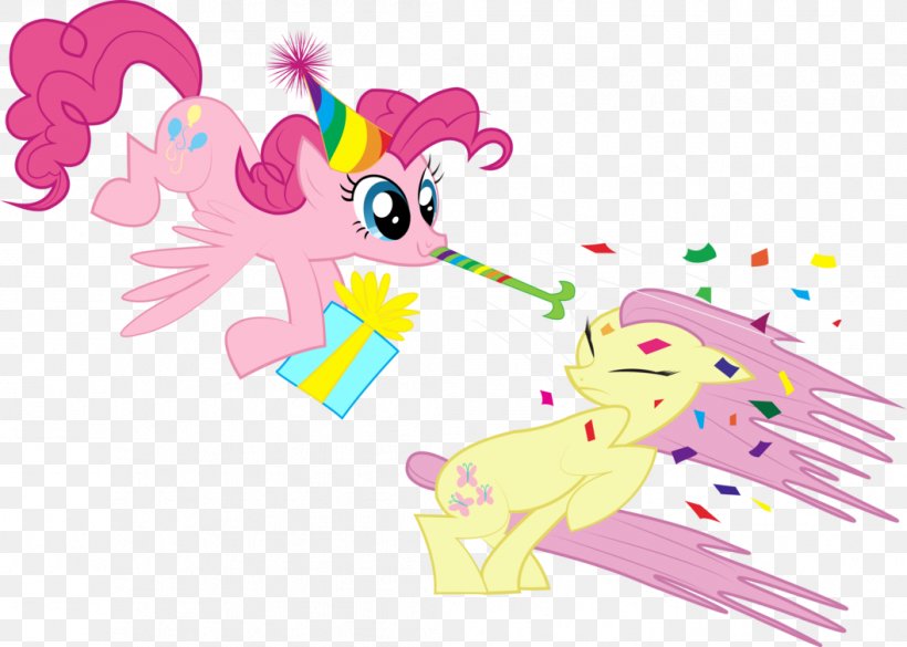 Pony Pinkie Pie Fluttershy Drawing, PNG, 1057x755px, Watercolor, Cartoon, Flower, Frame, Heart Download Free