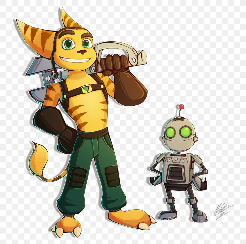 Ratchet & Clank: Going Commando Ratchet & Clank Future: Tools Of Destruction, PNG, 1639x1630px, Ratchet Clank, Action Figure, Cartoon, Clank, Doctor Nefarious Download Free