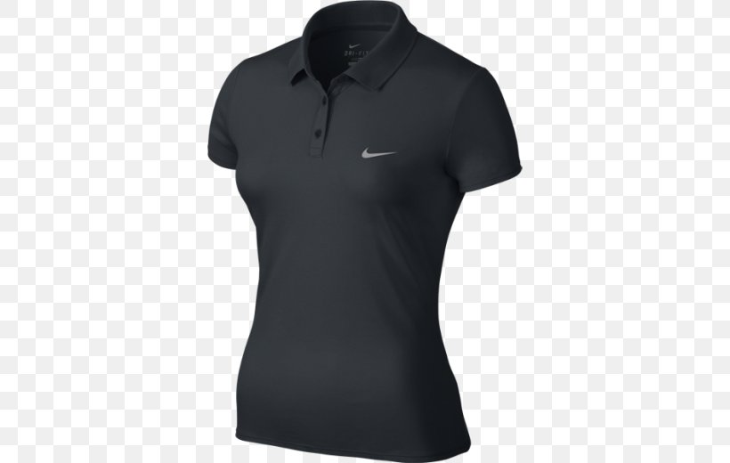 T-shirt Polo Shirt Nike Sleeve, PNG, 520x520px, Tshirt, Active Shirt, Adidas, Black, Clothing Download Free