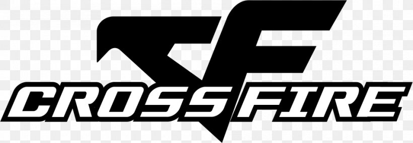 CrossFire Logo Counter-Strike, PNG, 949x330px, Crossfire, Banner, Black And White, Brand, Counterstrike Download Free