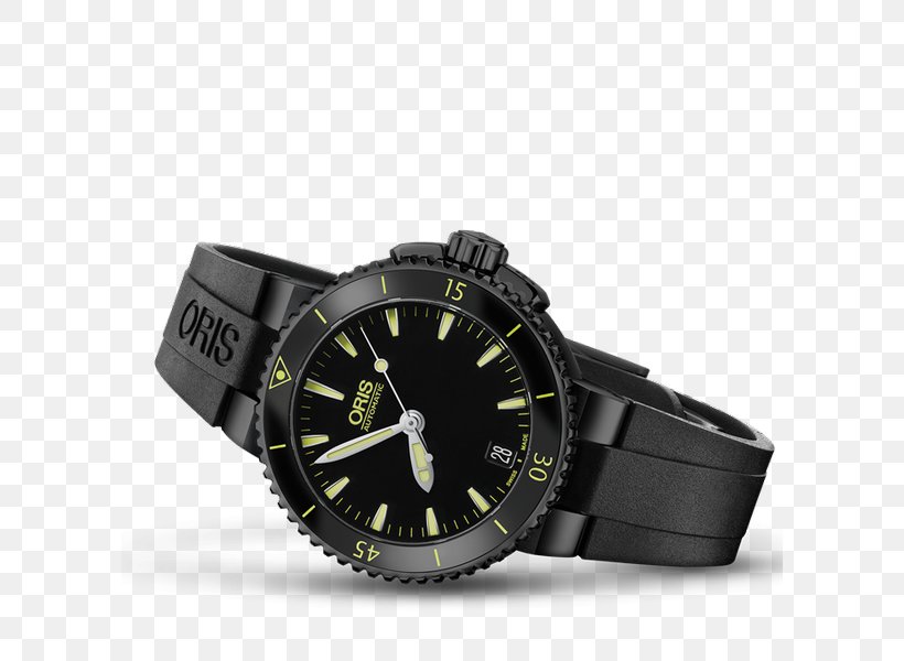 Diving Watch Oris Automatic Watch Power Reserve Indicator, PNG, 600x600px, Watch, Automatic Watch, Brand, Chronograph, Diving Watch Download Free
