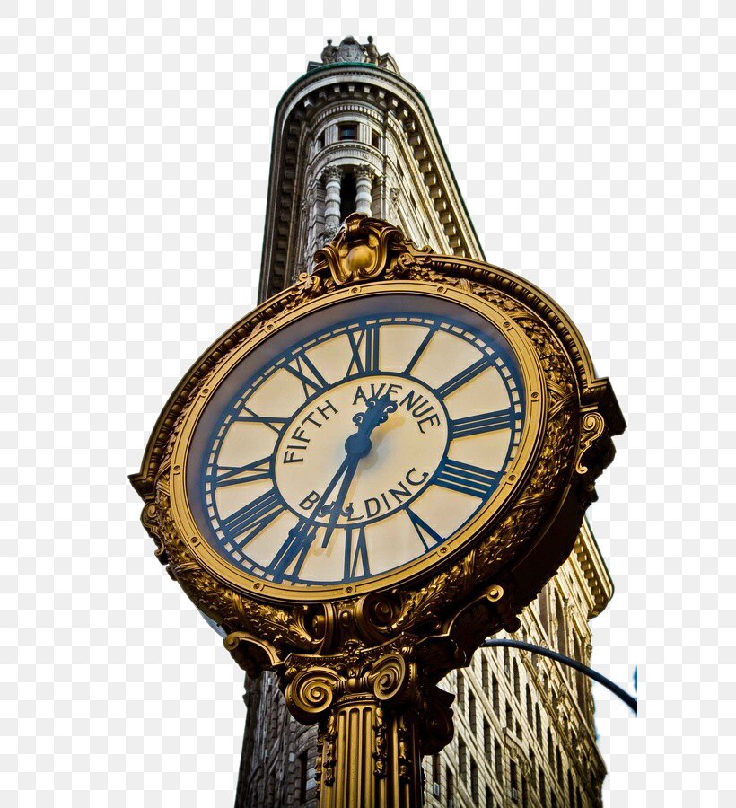 Flatiron Building Fifth Avenue Flatiron District 111 South Wacker Drive Gooderham Building, PNG, 600x900px, Flatiron Building, Alfred Stieglitz, Architecture, Building, Clock Download Free