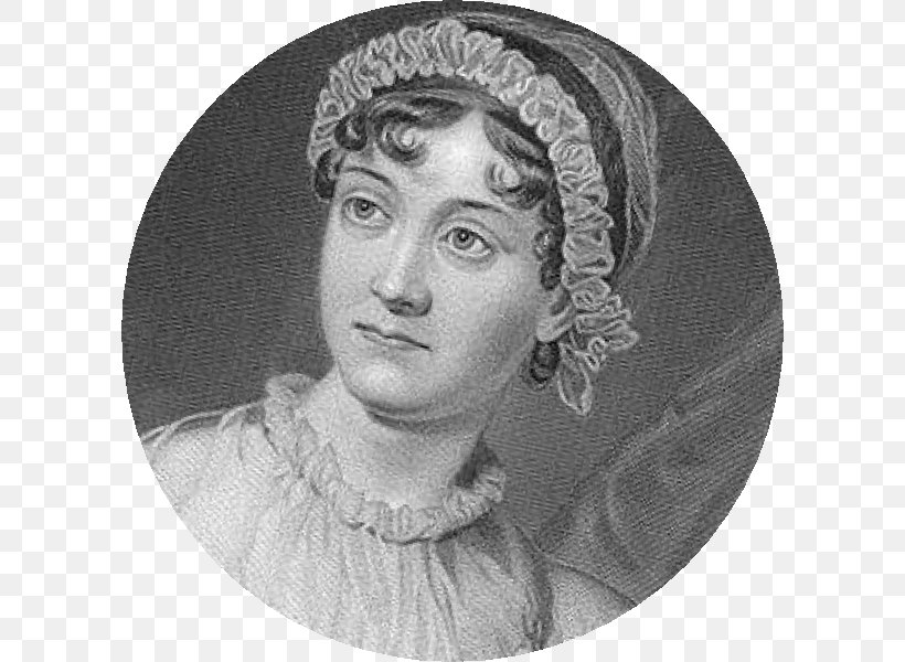 Jane Austen Northanger Abbey Hat Portrait White, PNG, 600x600px, Jane Austen, Black And White, Hat, Head, Headgear Download Free