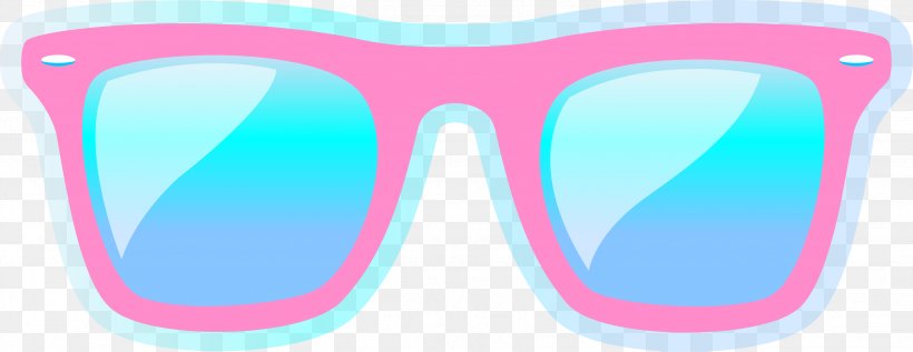 Sunglasses Goggles, PNG, 3303x1280px, Sunglasses, Aqua, Azure, Blue, Eyewear Download Free