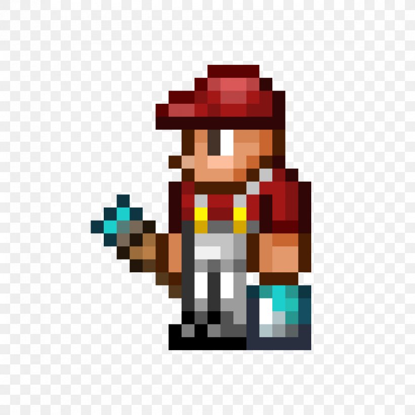 Terraria Video Games Minecraft Non-player Character, PNG, 1184x1184px, Terraria, Android, Art, Bead, Fourleaf Clover Download Free