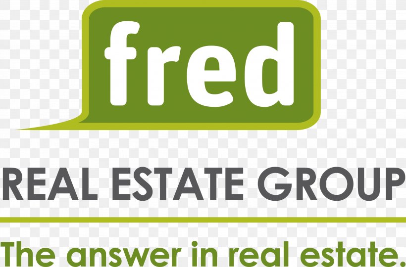 Fred Real Estate Group Redmond Davey-Bishop Home Selling Team Estate Agent, PNG, 2939x1939px, Fred Real Estate Group, Area, Banner, Bend, Brand Download Free