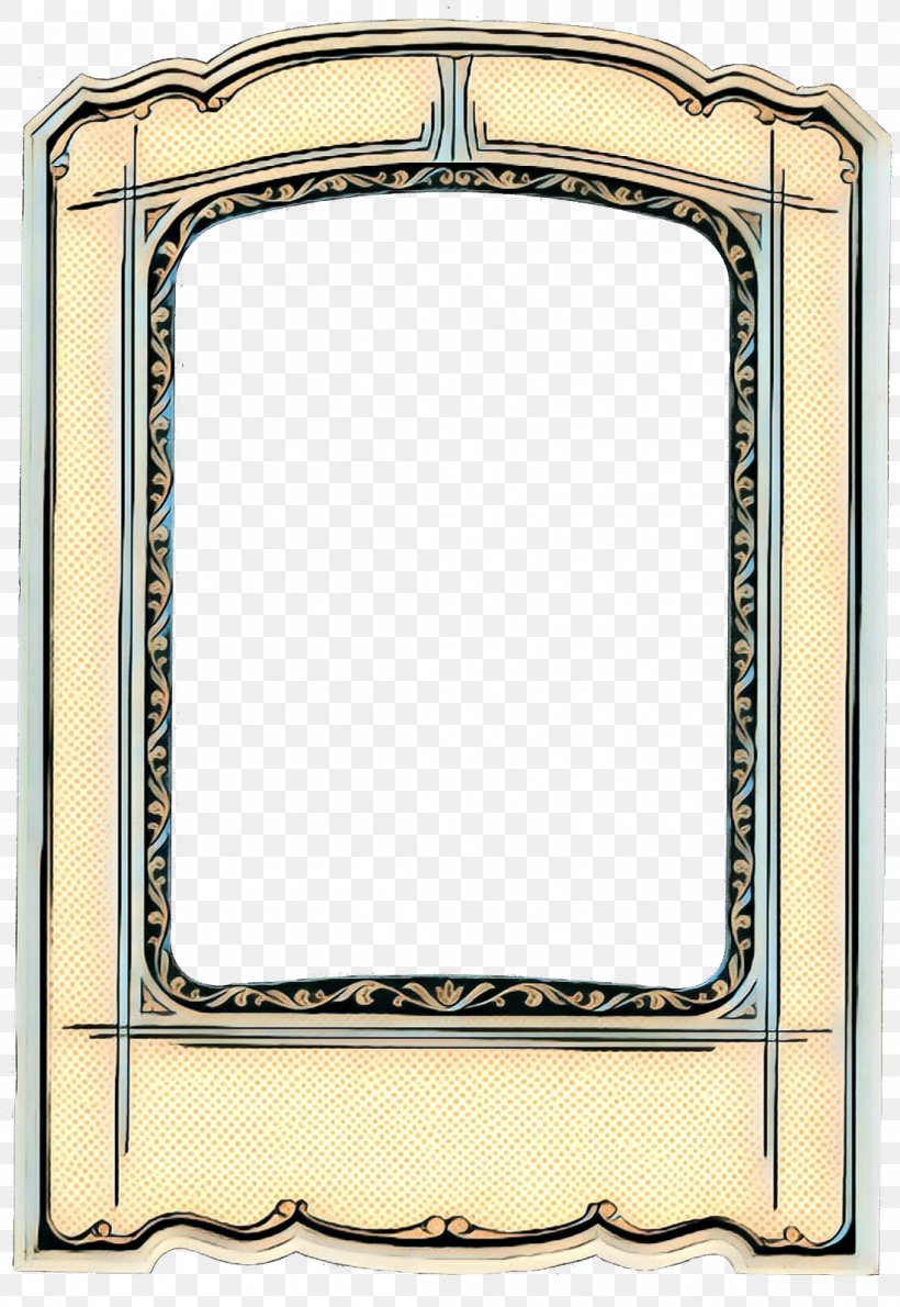 Picture Frame, PNG, 1102x1600px, Pop Art, Mirror, Picture Frame, Rectangle, Retro Download Free