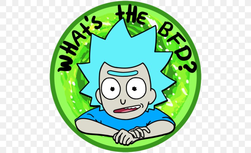 Rick Sanchez Sticker Drawing Clip Art, PNG, 500x500px, Watercolor, Cartoon, Flower, Frame, Heart Download Free