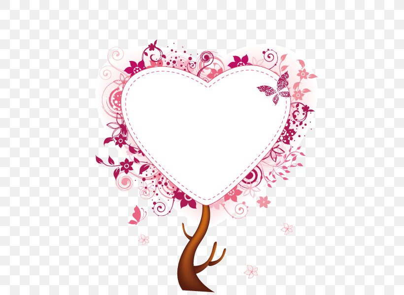 Tree Trunk Euclidean Vector Heart, PNG, 600x600px, Watercolor, Cartoon, Flower, Frame, Heart Download Free