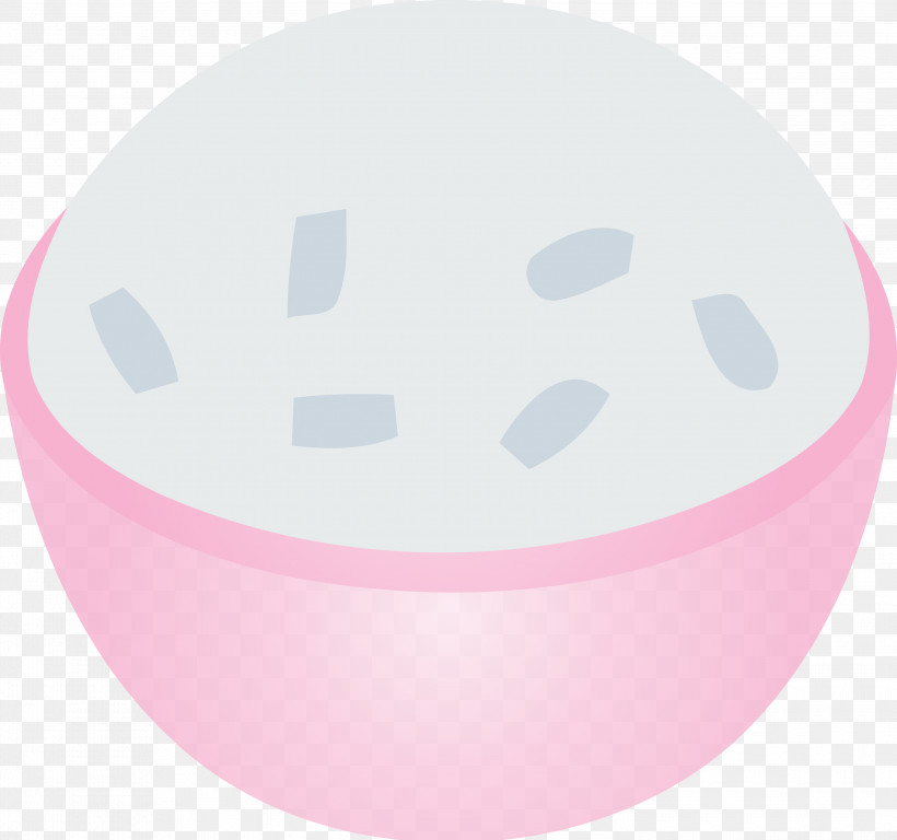 Cooked Rice Food, PNG, 3000x2812px, Cooked Rice, Circle, Food, Pink, Smile Download Free