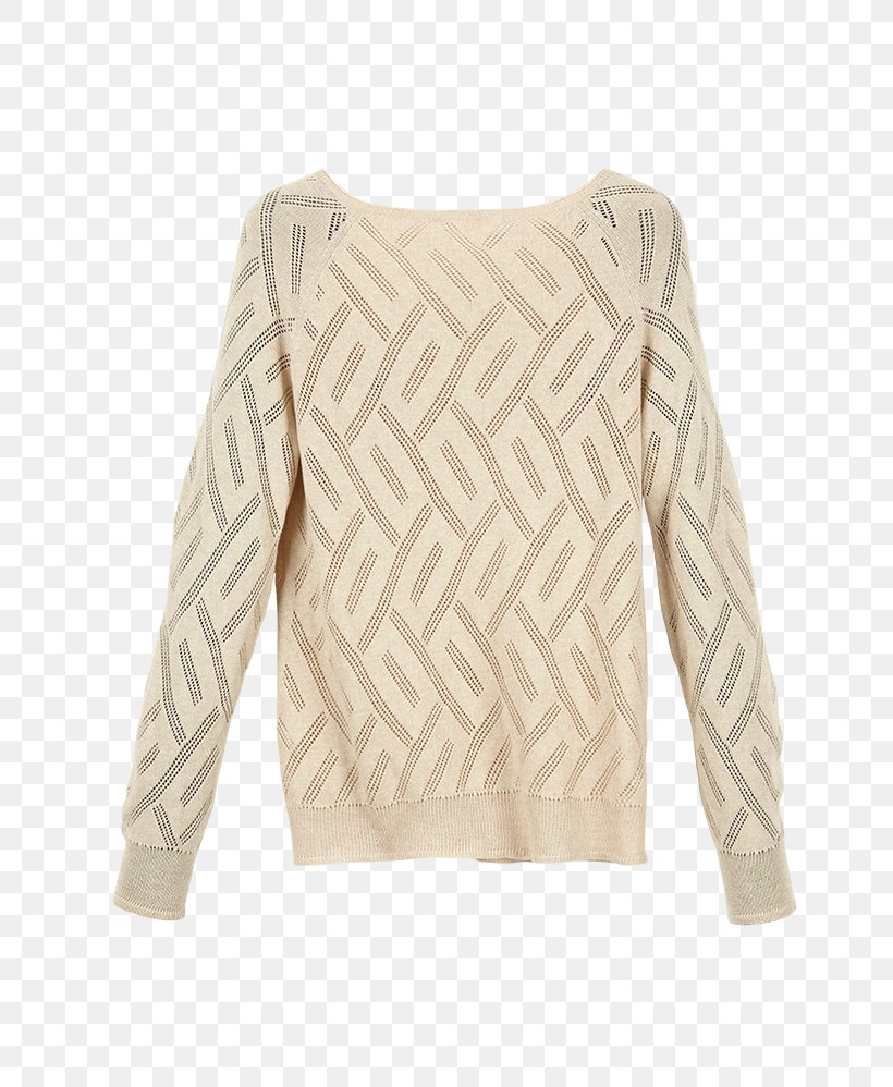 Long-sleeved T-shirt Shoulder Long-sleeved T-shirt Sweater, PNG, 748x998px, Sleeve, Beige, Clothing, Joint, Long Sleeved T Shirt Download Free