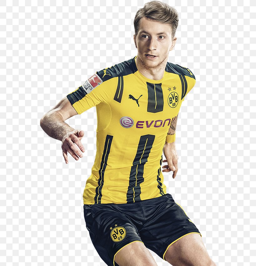 Marco Reus FIFA 17 FIFA 18 2017–18 Bundesliga Borussia Dortmund, PNG, 569x852px, Marco Reus, Borussia Dortmund, Bundesliga, Clothing, Eden Hazard Download Free