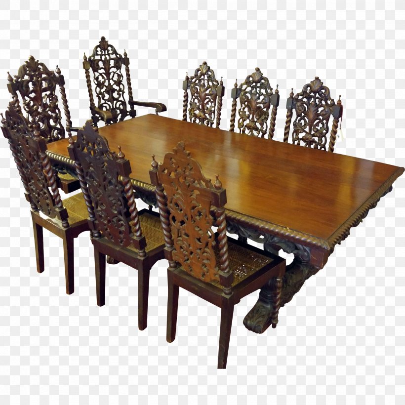 Table Furniture Dining Room Jacobean Architecture Chair, PNG, 1949x1949px, Table, Antique, Antique Furniture, Chair, Dining Room Download Free