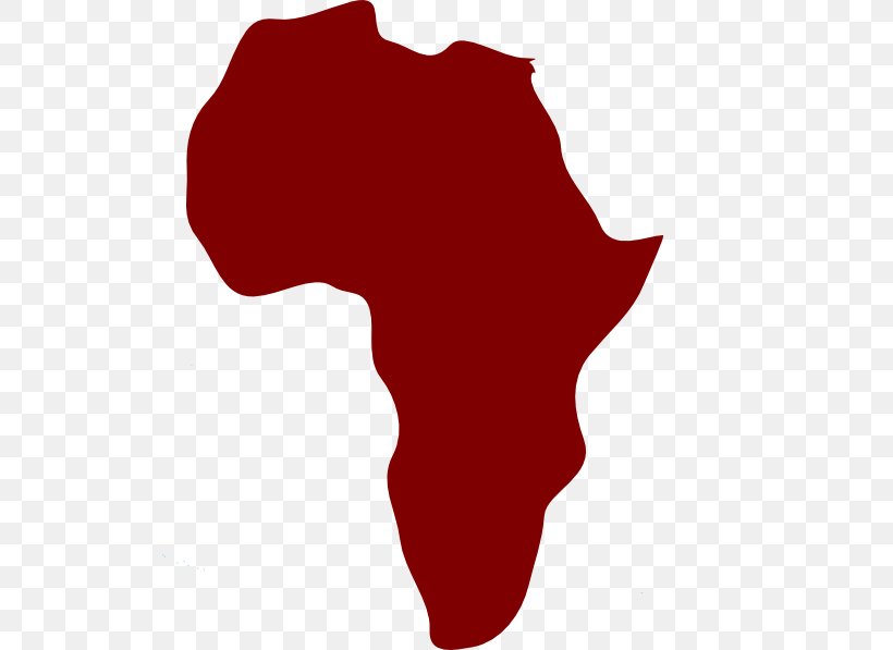 Africa Clip Art, PNG, 522x597px, Africa, Hand, Map, Public Domain, Red Download Free