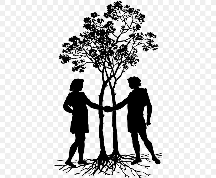 Clip Art Silhouette Southbury Image, PNG, 410x673px, Silhouette, Arbor Day, Art, Blackandwhite, Branch Download Free