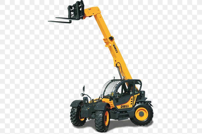 DIECI S.r.l. Telescopic Handler Heavy Machinery Industry Agriculture, PNG, 575x543px, Dieci Srl, Agriculture, Architectural Engineering, Business, Construction Equipment Download Free