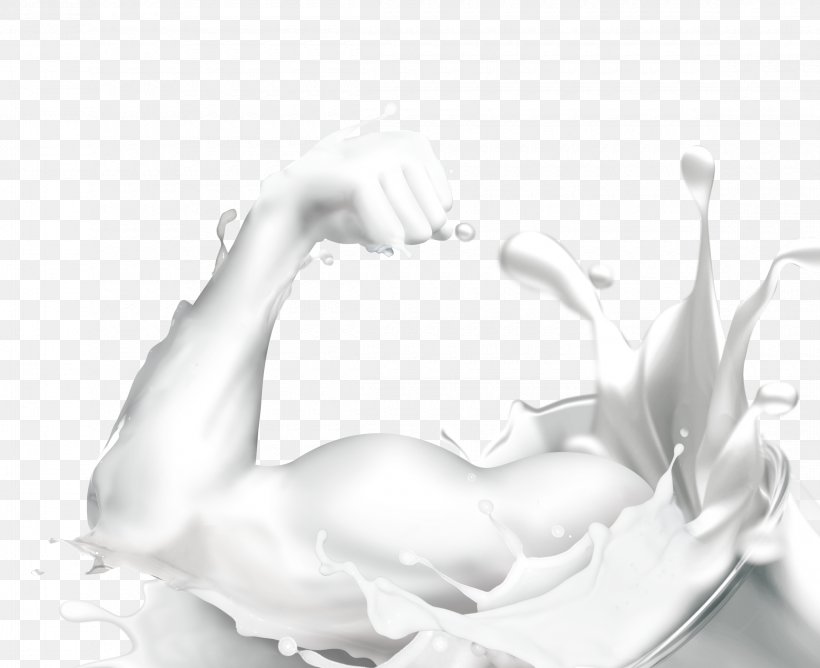 Milk Black And White, PNG, 2320x1890px, Milk, Arm, Black And White, Designer, Finger Download Free