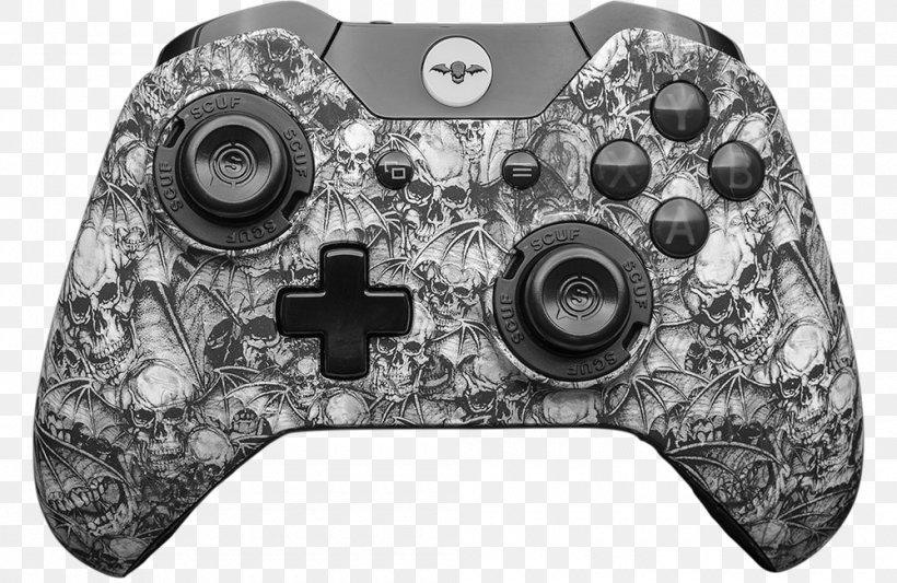 PlayStation 4 Xbox One Controller Game Controllers Xbox 360 Controller, PNG, 1000x650px, Watercolor, Cartoon, Flower, Frame, Heart Download Free