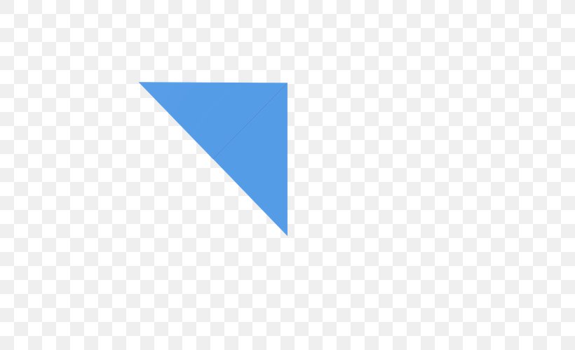 Triangle Paper Logo, PNG, 500x500px, Triangle, Area, Blue, Boat, Brand Download Free