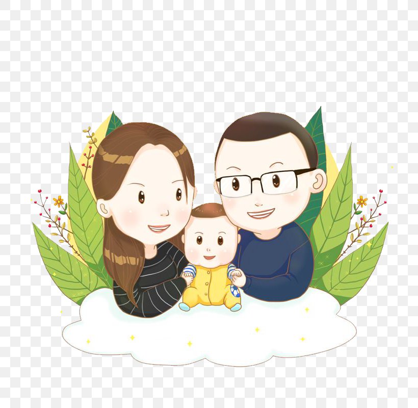 Family Cartoon, PNG, 800x800px, Family, Cartoon, Child, Designer, Drawing Download Free