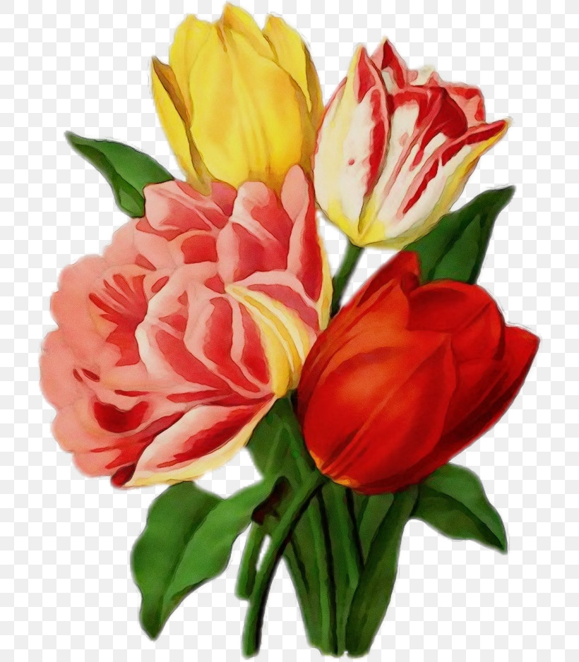 Garden Roses, PNG, 718x938px, Watercolor, Artificial Flower, Bouquet, Cut Flowers, Floral Design Download Free