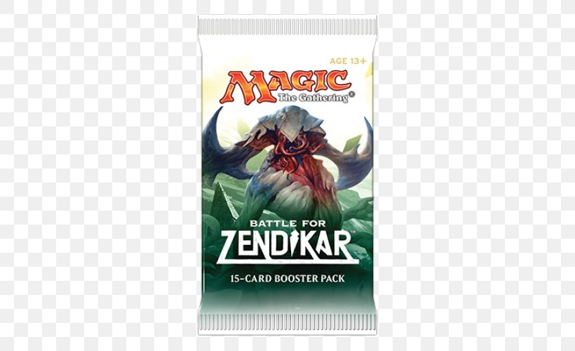 Magic: The Gathering Battle For Zendikar Booster Pack Rise Of The Eldrazi, PNG, 500x500px, Magic The Gathering, Advertising, Battle For Zendikar, Board Game, Booster Pack Download Free