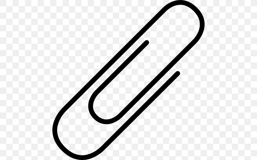 Paper Clip Office Supplies Clipboard Metal, PNG, 512x512px, Paper, Area, Black And White, Clipboard, Logo Download Free