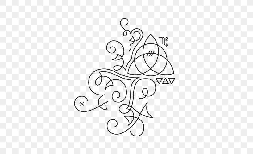Calligraphy Visual Arts Flower Clip Art, PNG, 500x500px, Calligraphy, Area, Art, Black, Black And White Download Free