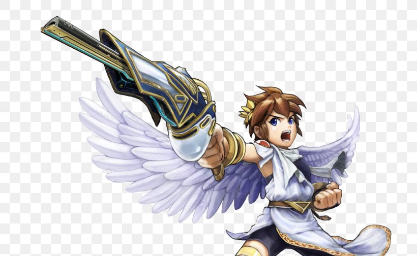 Kid Icarus: Uprising Super Smash Bros. Brawl Super Smash Bros. For Nintendo 3DS And Wii U Kid Icarus: Of Myths And Monsters, PNG, 1024x630px, Watercolor, Cartoon, Flower, Frame, Heart Download Free