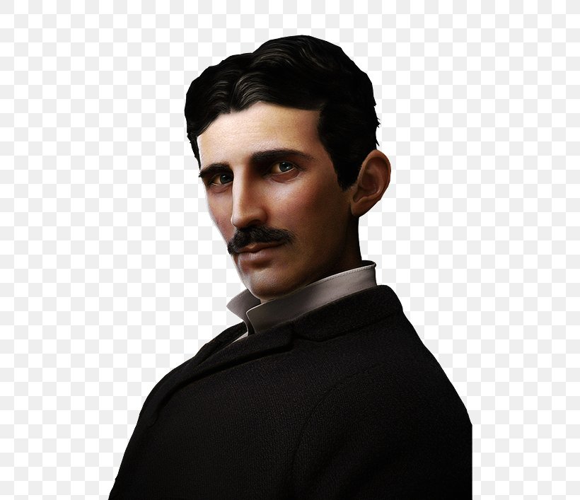 Nikola Tesla Museum Scientist Invention Inventor, PNG, 516x707px, Nikola Tesla, Alternating Current, Chin, Direct Current, Electric Current Download Free