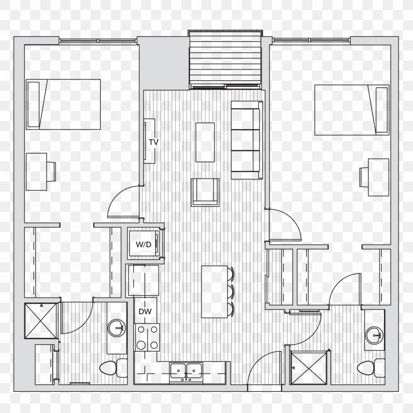 Floor Plan Architecture Residential Area, PNG, 1600x1600px, Floor Plan, Architecture, Area, Black And White, Diagram Download Free