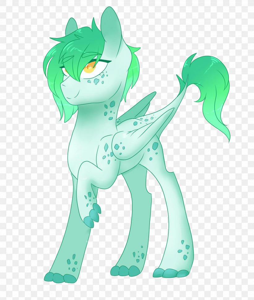 Horse Illustration Green Animal Legendary Creature, PNG, 2470x2920px, Horse, Animal, Animal Figure, Animated Cartoon, Art Download Free