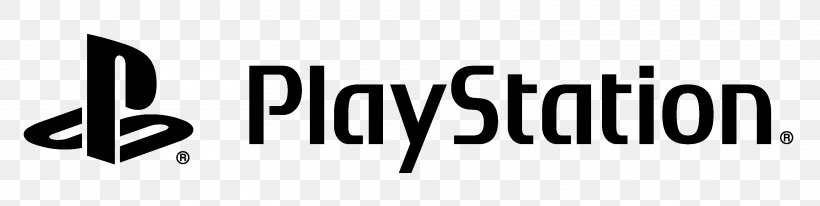 PlayStation 4 PlayStation 3 PlayStation VR PlayStation Now, PNG, 3220x812px, Playstation 4, Area, Black, Black And White, Brand Download Free