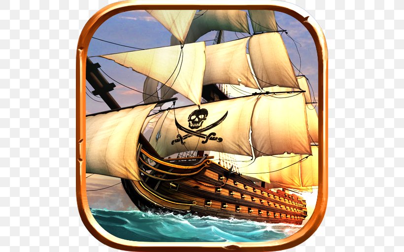 Ships Of Battle Age Of Pirates Golden Age Of Piracy Android, PNG, 512x512px, Ships Of Battle Age Of Pirates, Android, Battle Game, Blackbeard, Galley Download Free