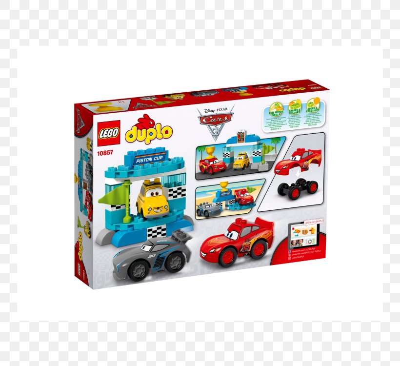 Lightning McQueen Jackson Storm Lego Duplo LEGO 10857 DUPLO Piston Cup Race, PNG, 750x750px, Lightning Mcqueen, Cars, Cars 3, Jackson Storm, Lego Download Free